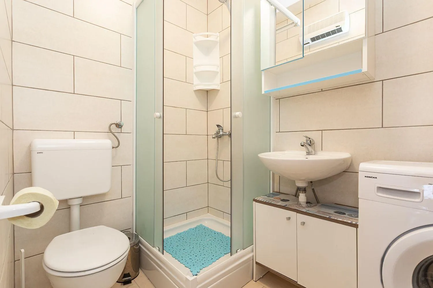 Ferienwohnung Mit Klima, Wifi, Parkplatz, Waschmaschine Baska  Croatia