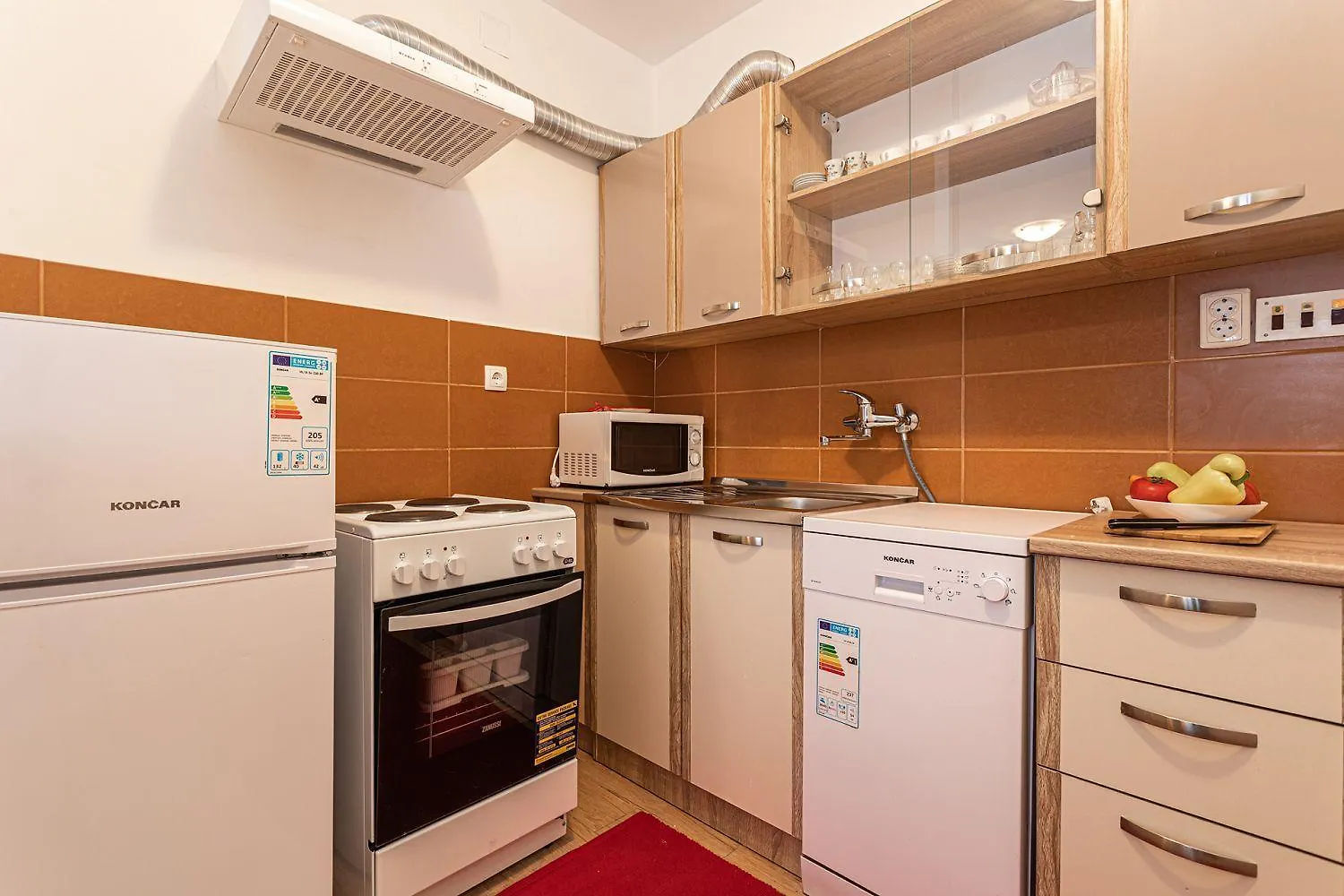Apartment Ferienwohnung Mit Klima, Wifi, Parkplatz, Waschmaschine Baska