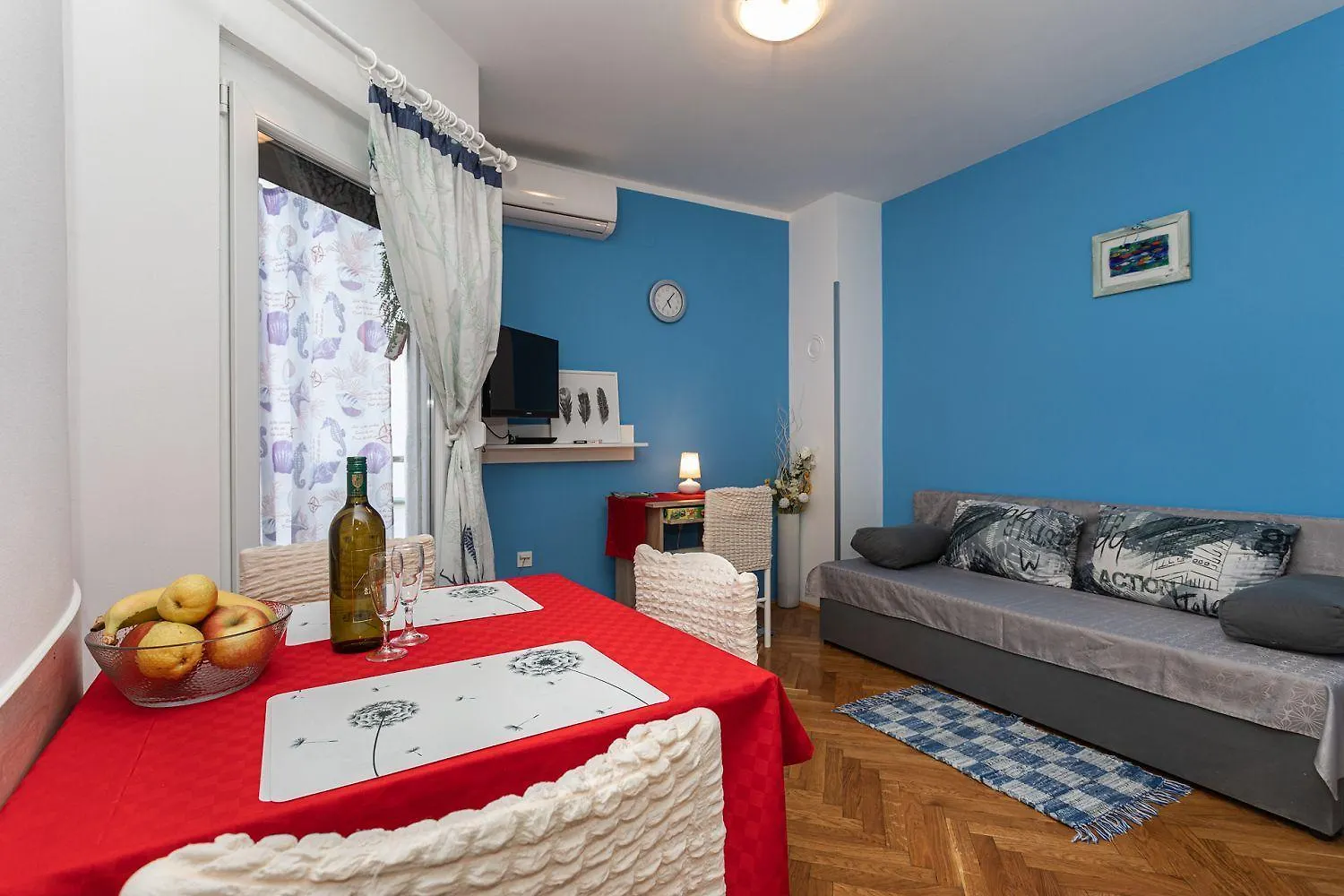 Apartment Ferienwohnung Mit Klima, Wifi, Parkplatz, Waschmaschine Baska